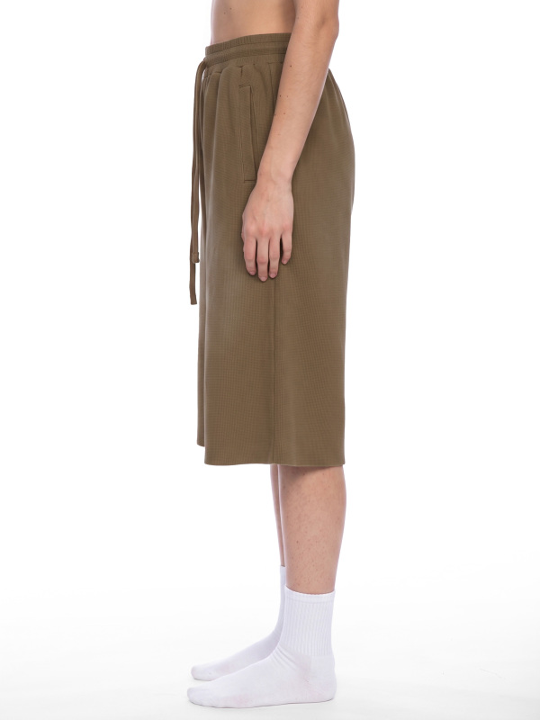 Unisex Sunfade Raw Edge Shorts