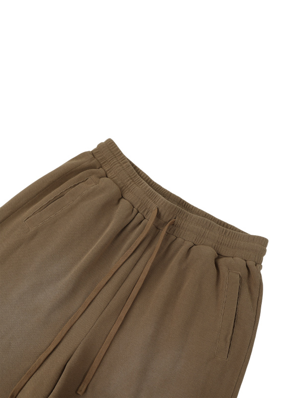 Unisex Sunfade Raw Edge Shorts