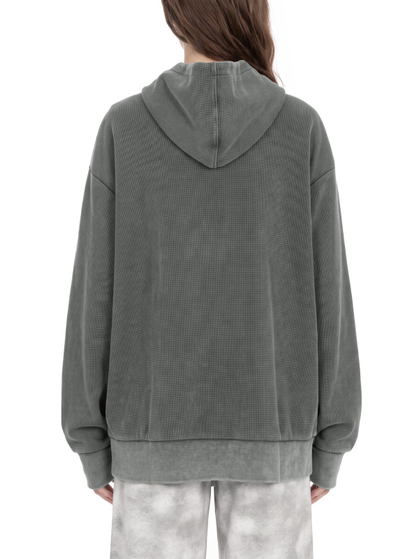 Unisex Mineral Wash Oversized Hoodie