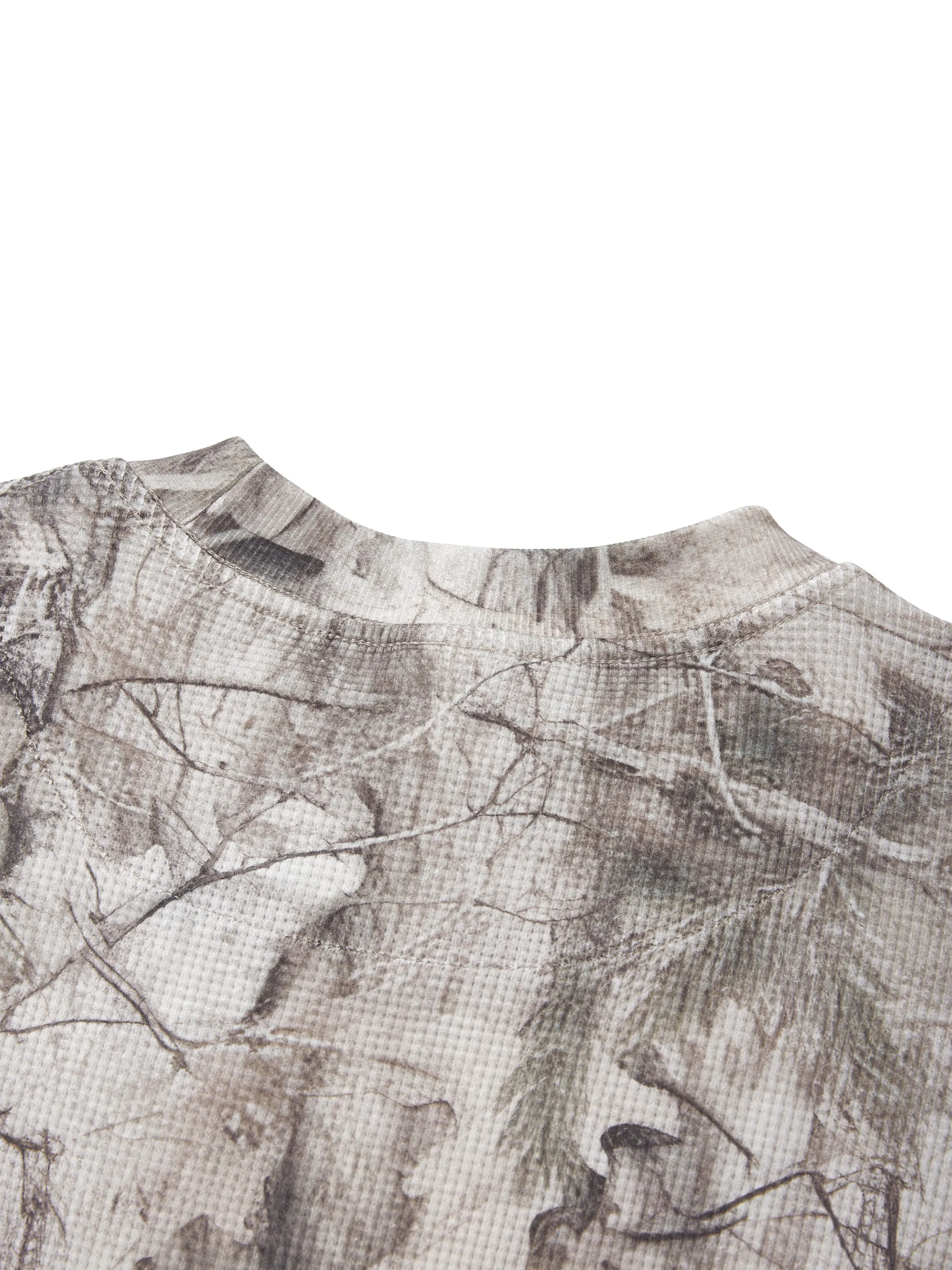Unisex Tree Camo Waffle T-Shirt