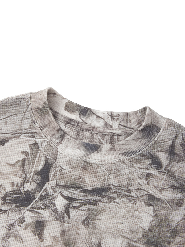 Unisex Tree Camo Waffle T-Shirt
