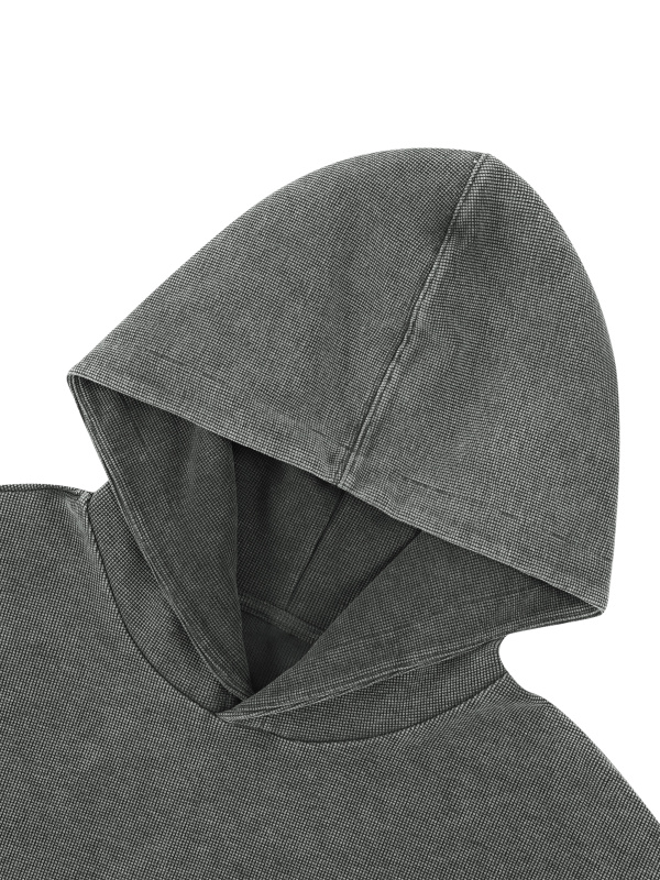 Unisex Mineral Wash Oversized Hoodie