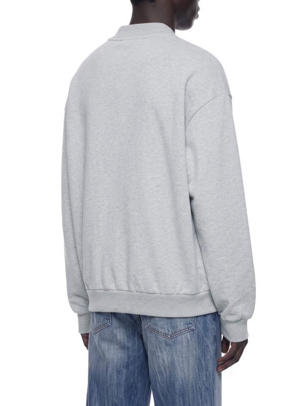 Unisex Vintage Wash Fleece Quarter Zip Sweatshirt