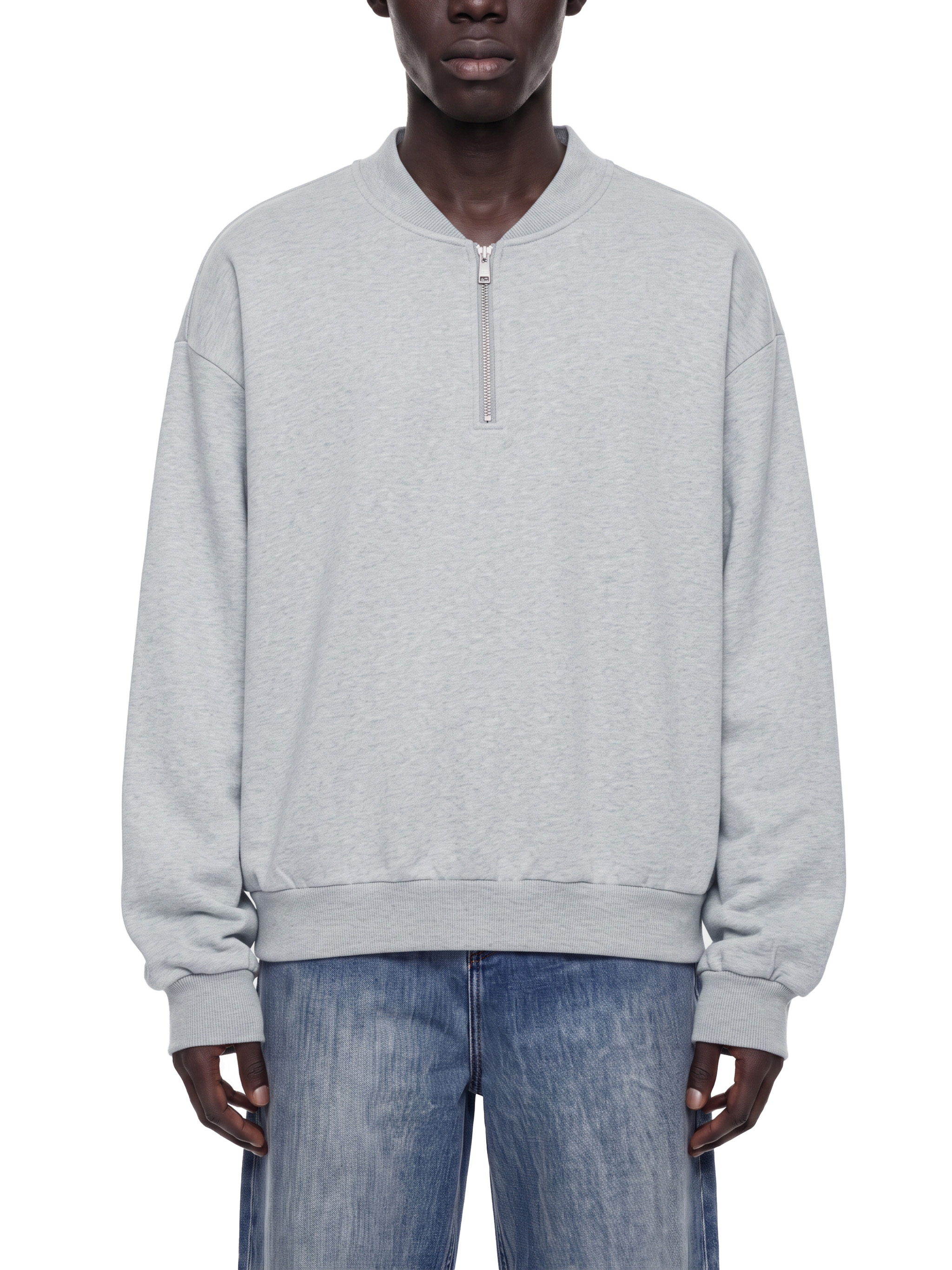 Unisex Vintage Wash Fleece Quarter Zip Sweatshirt #UT0313 | TAPSTITCH
