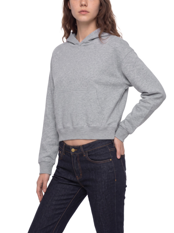 Women’s Crop Drop Shoulder Hoodie