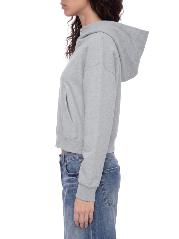 Women's Crop Full Zip Hoodie