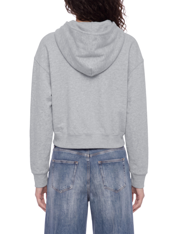 Women's Crop Full Zip Hoodie
