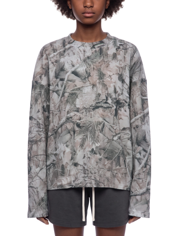 Unisex Tree Camo Waffle T-Shirt