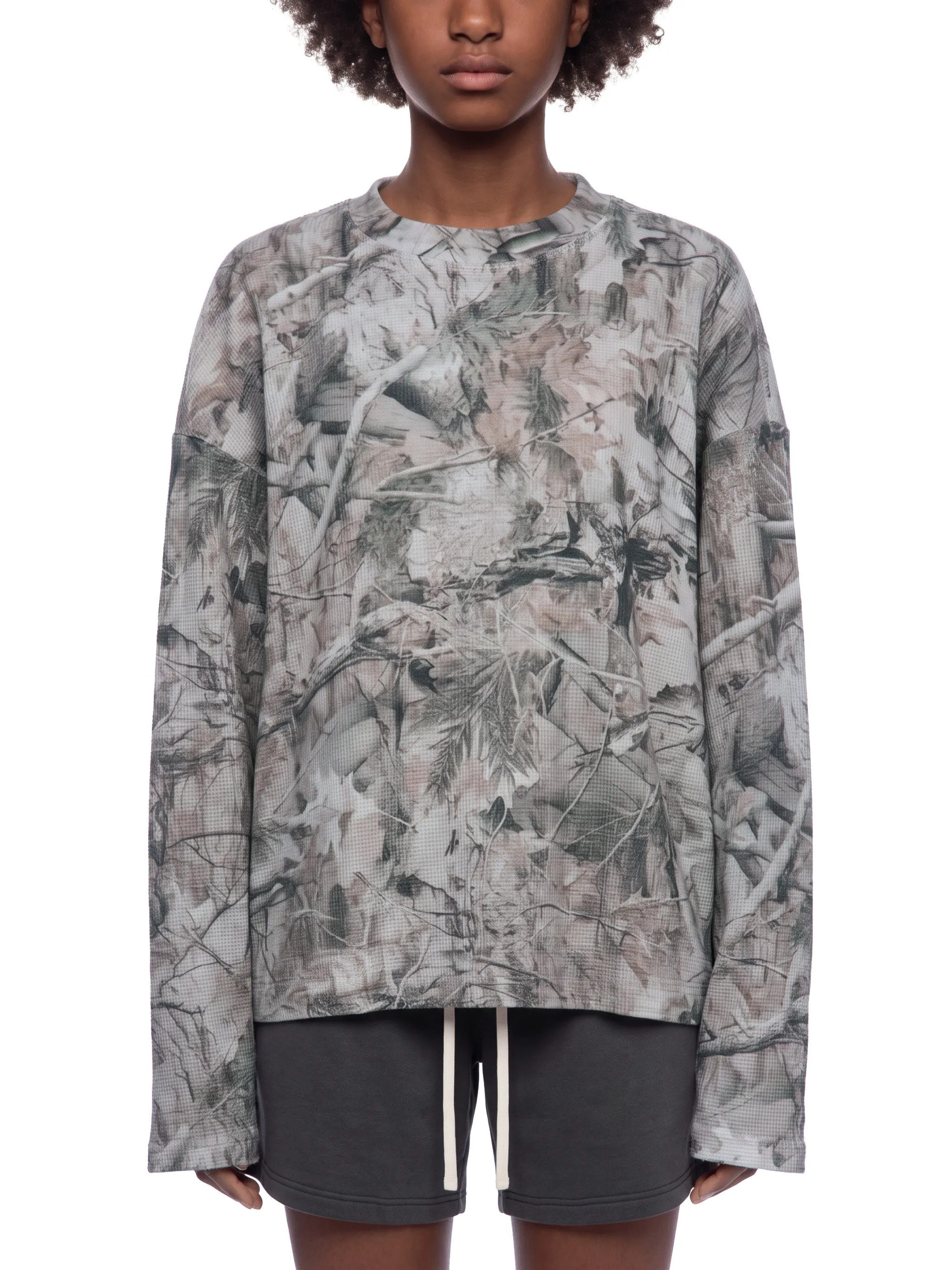 Unisex Tree Camo Waffle T-Shirt