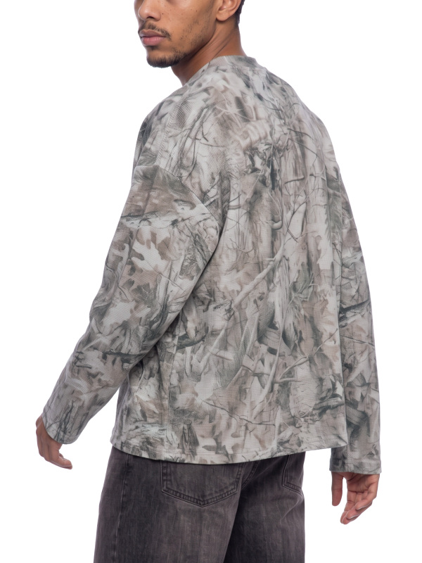 Unisex Tree Camo Waffle T-Shirt