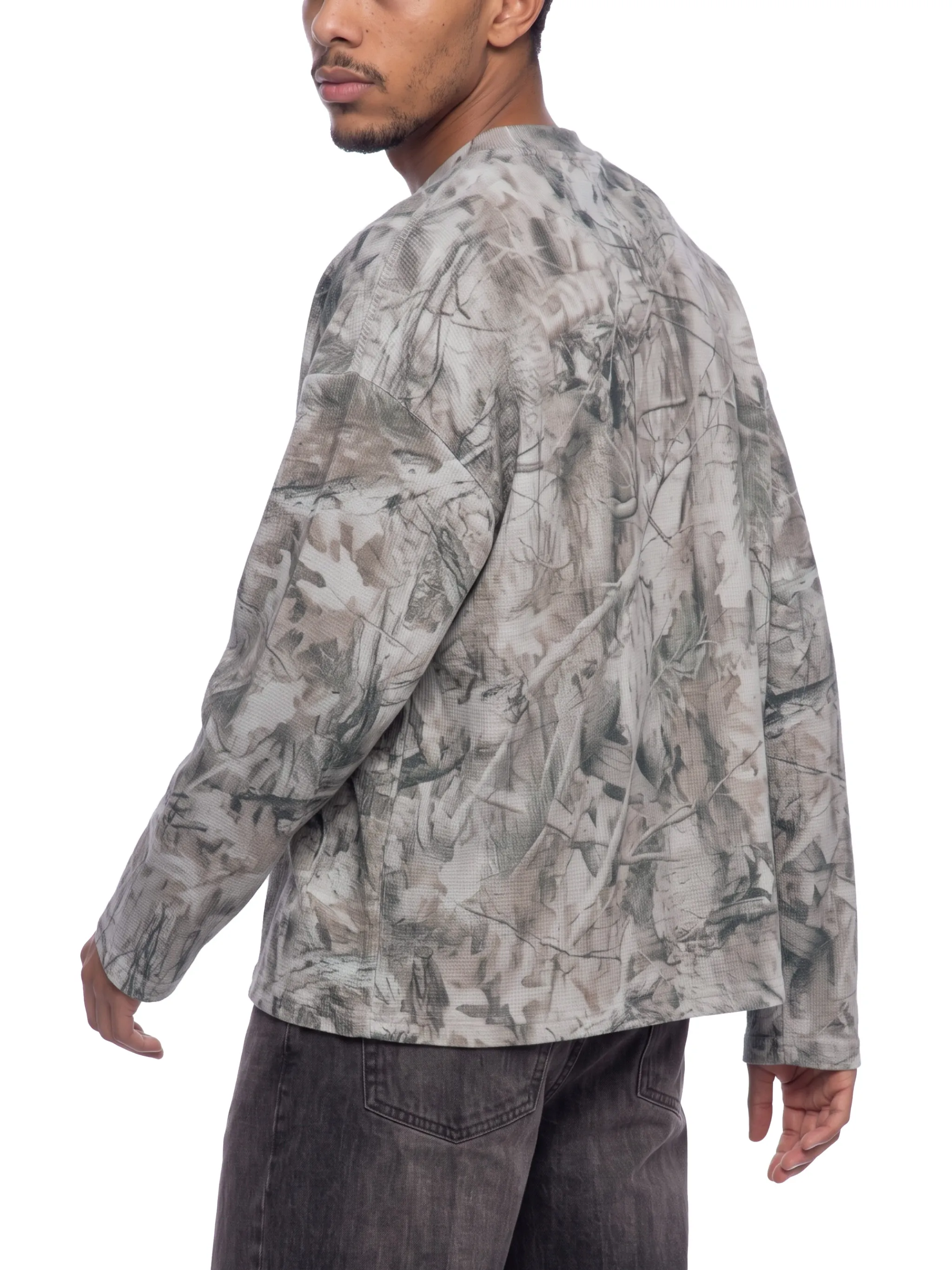 Unisex Tree Camo Waffle T-Shirt