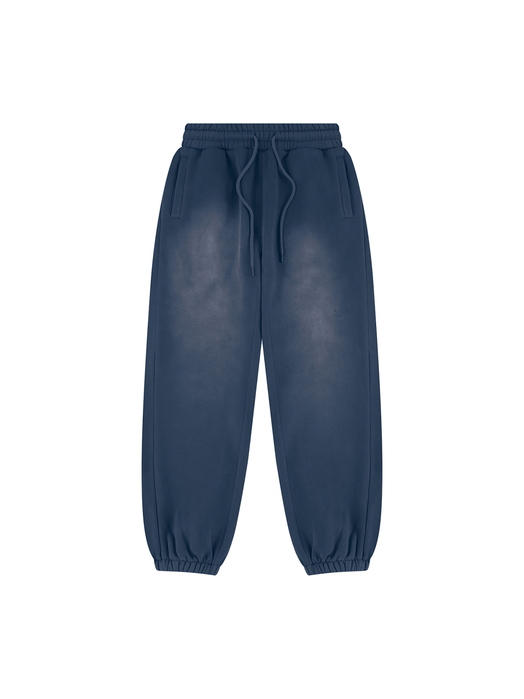 Vintage Washed Fleece Jogger Sweatpants - Main Image