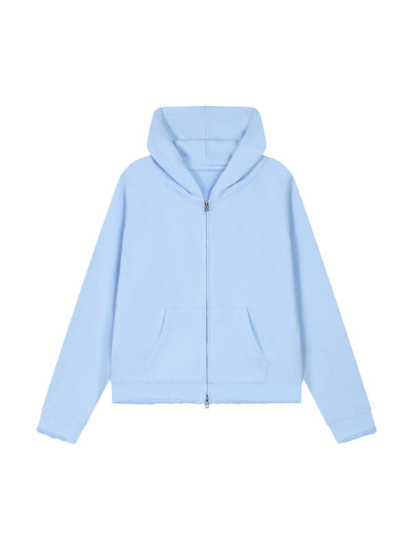 Women’s Raw Edge Full Zip Hoodie