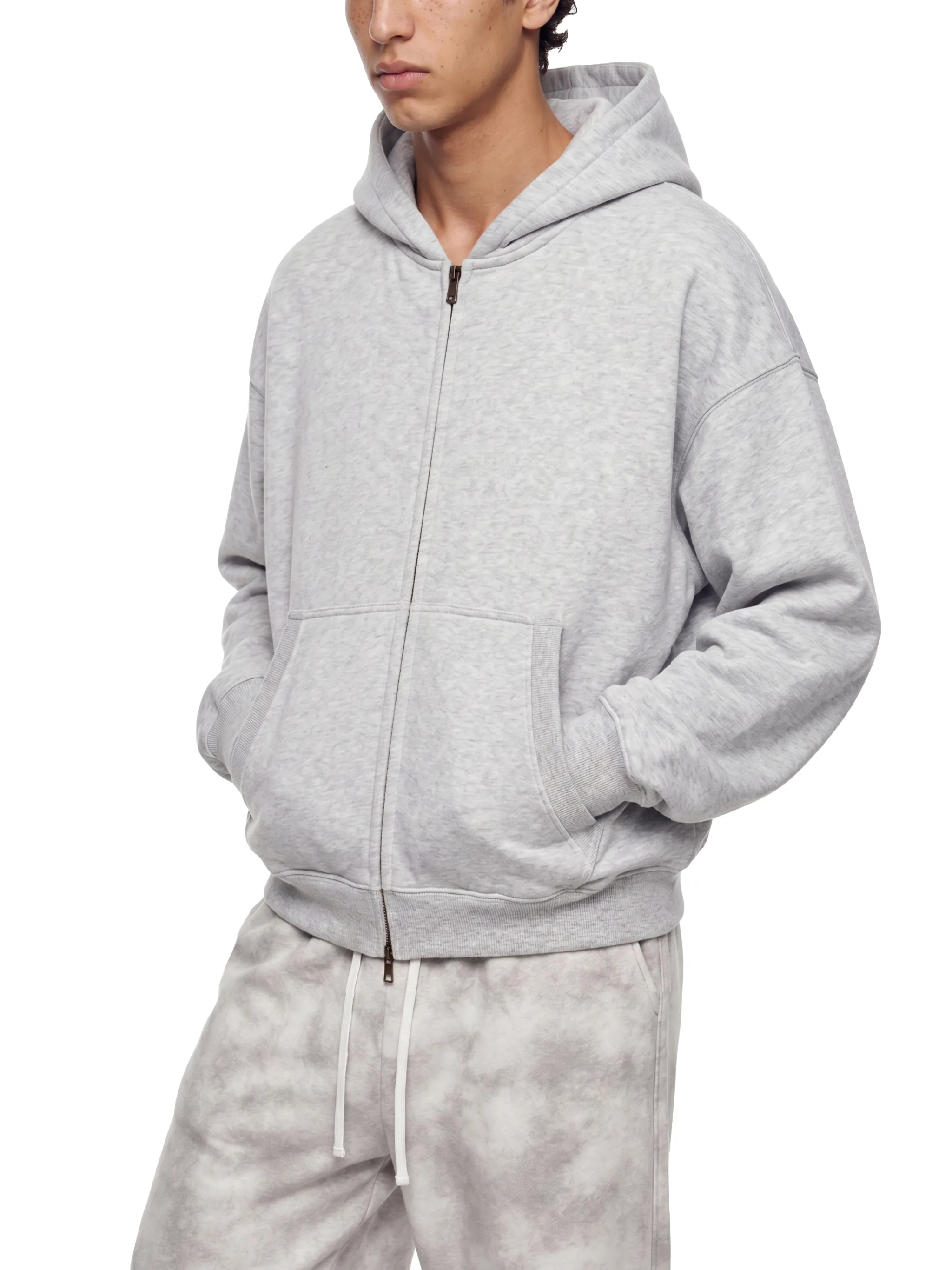 Essential Oversized Fleece Boxy Hoodie