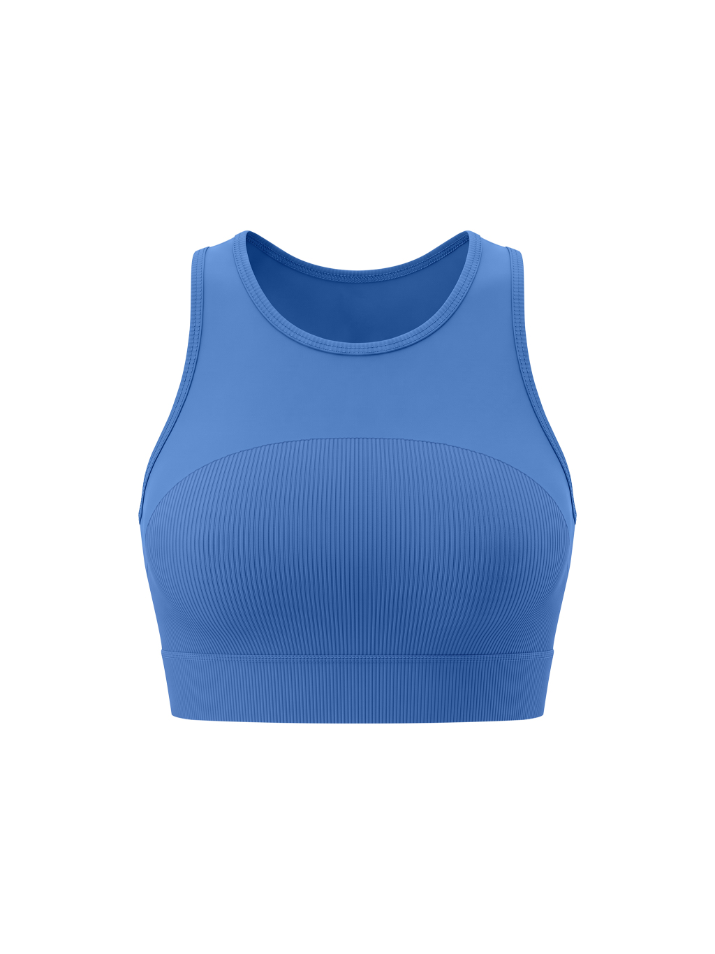 Women’s Paneled Crop Yoga Tank Top - Main Image