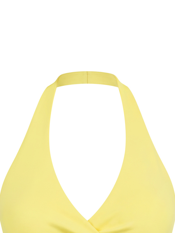 Women’s Ruched Halter Yoga Tank Top
