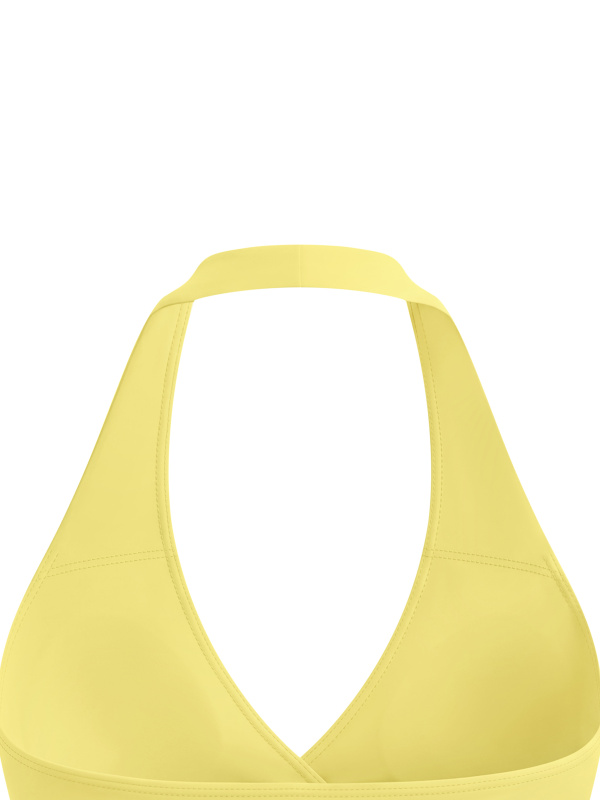 Women’s Ruched Halter Yoga Tank Top
