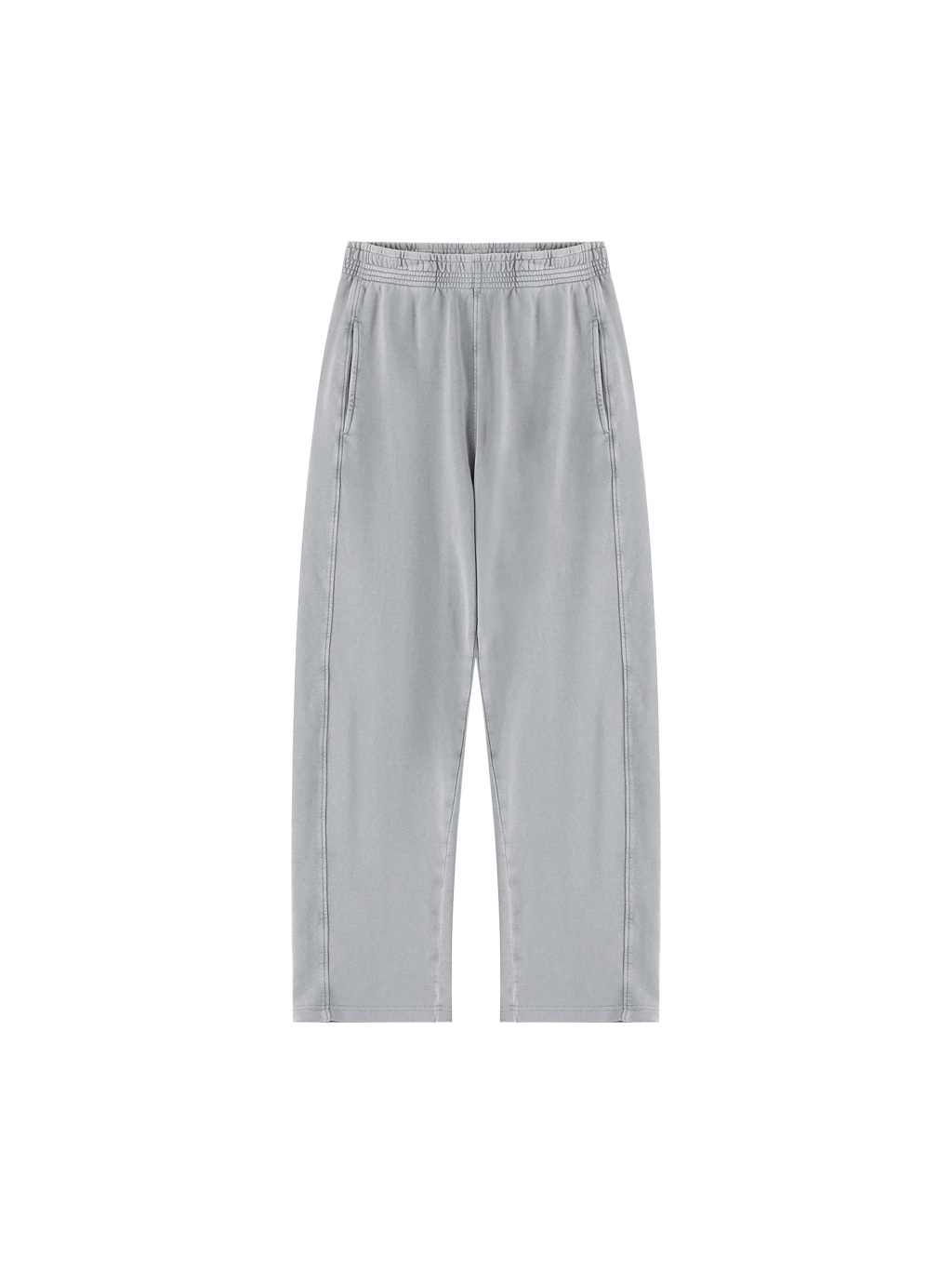 Unisex Mineral Wash Straight Sweatpants - Main Image