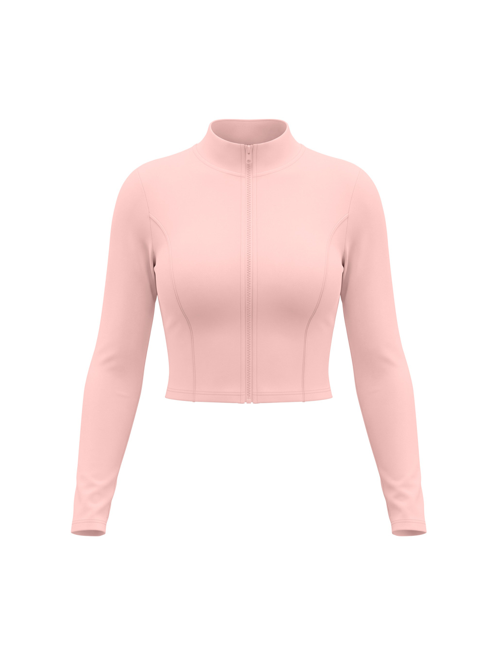 Women’s Crop Yoga Sports Jacket - Main Image