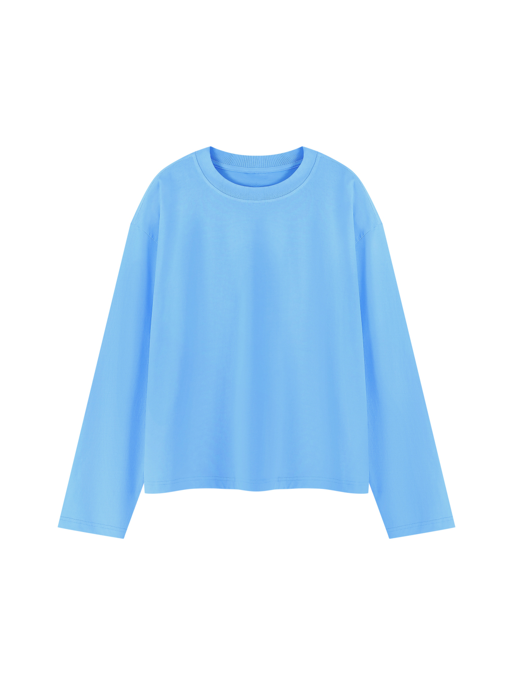 Unisex Vintage Wash Long Sleeve Boxy T-Shirt - Main Image