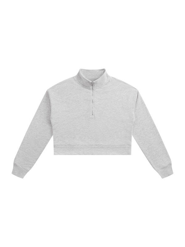 Women's Crop Quarter-Zip Sweatshirt