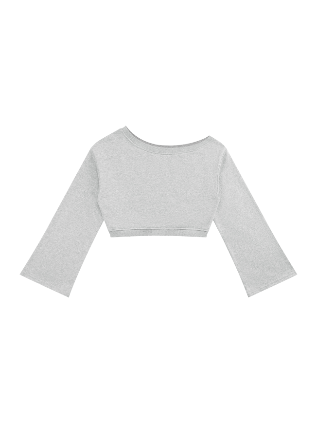 Women's Off-Shoulder Sweatshirt