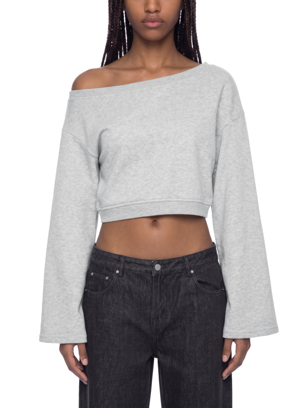 Women's Off-Shoulder Sweatshirt