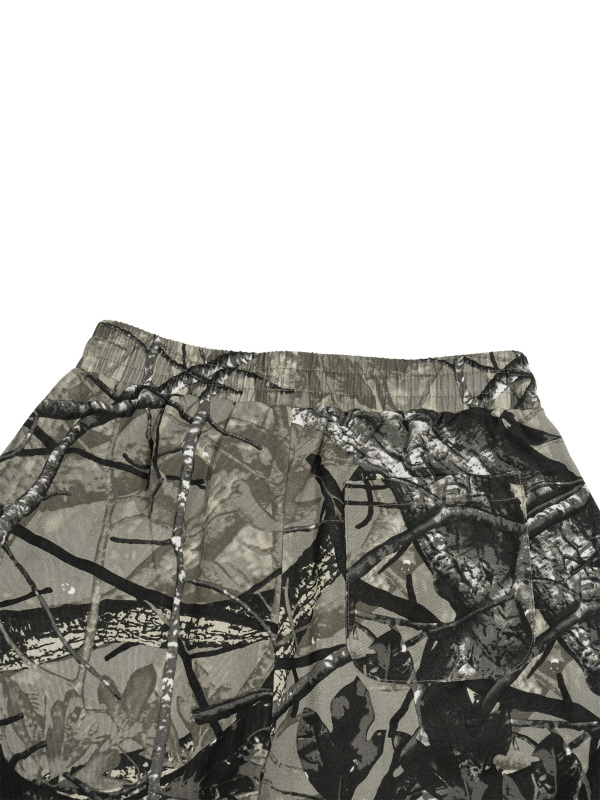 Unisex Tree Camo Barrel Leg Pants