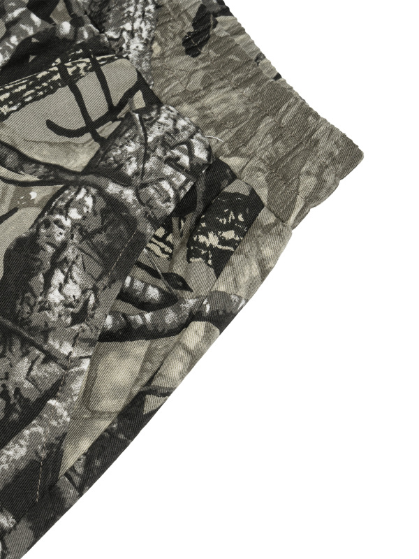 Unisex Tree Camo Barrel Leg Pants