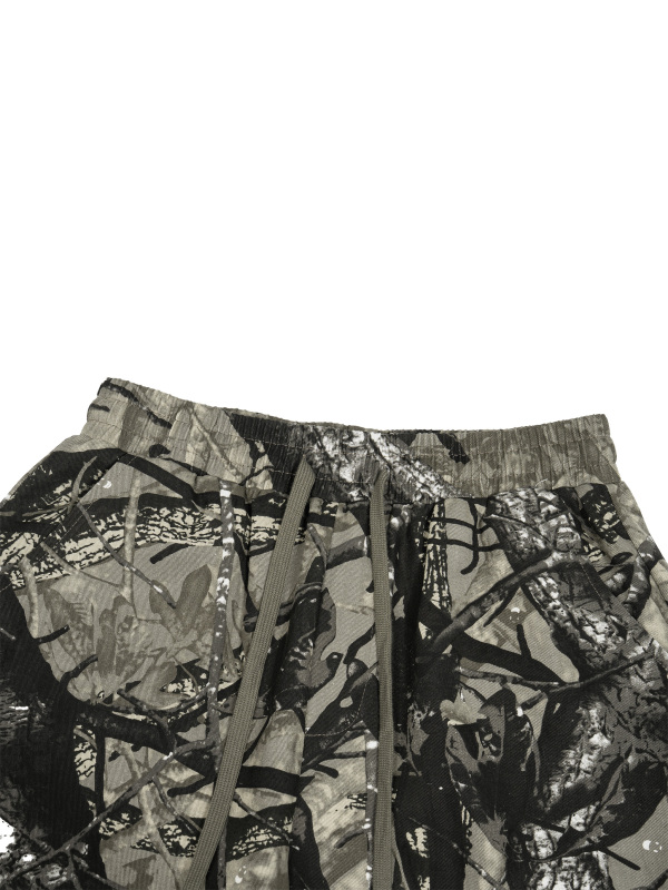 Unisex Tree Camo Barrel Leg Pants