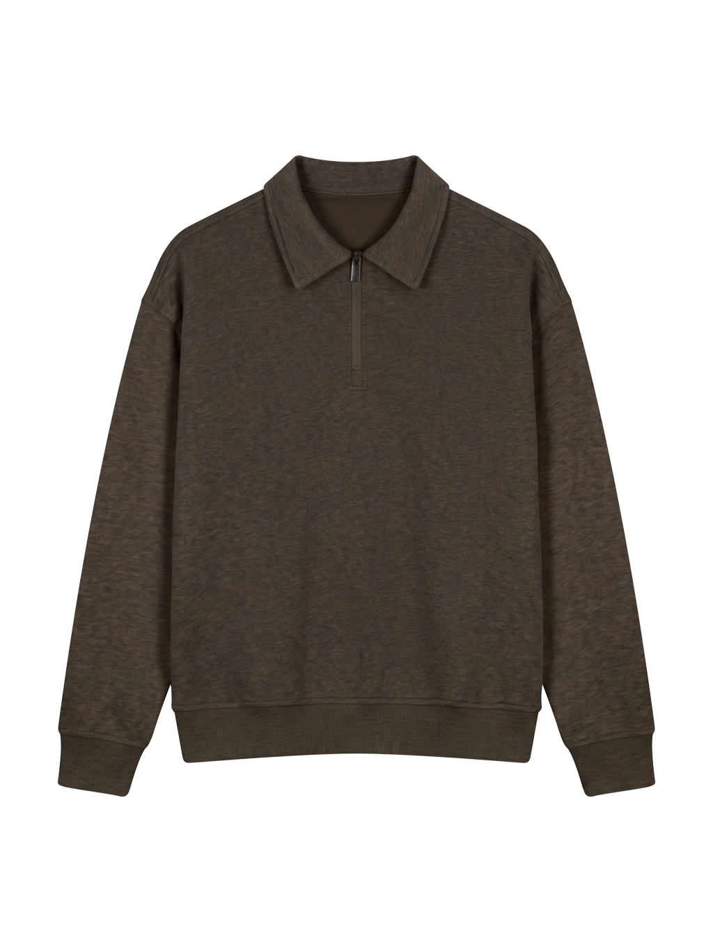 Unisex Boxy Quarter-Zip Sweatshirt - Main Image