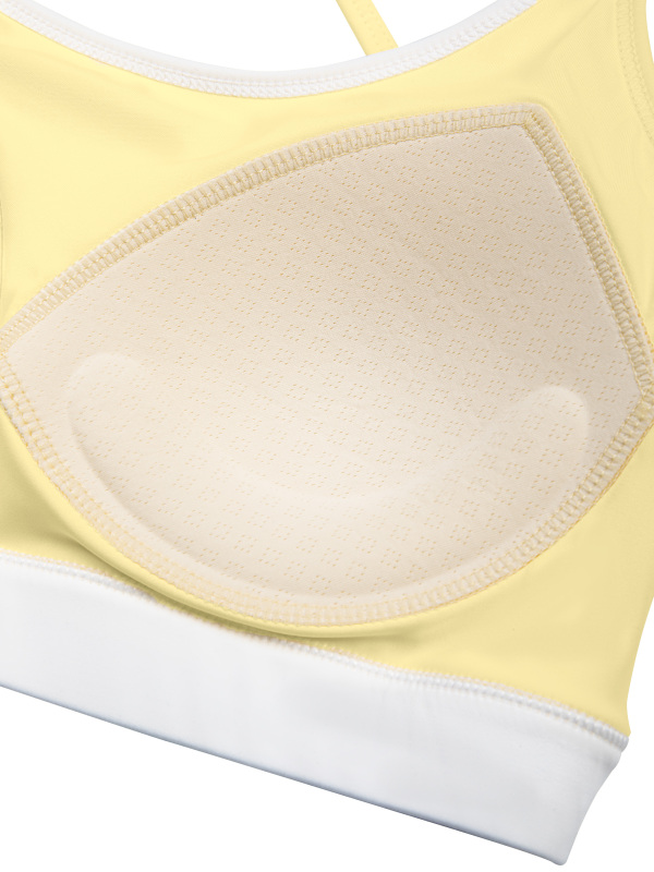 Women's Color Block Yoga Sports Bra