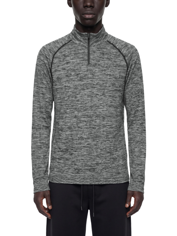Men's Quarter-Zip Performance Long Sleeve T-Shirt