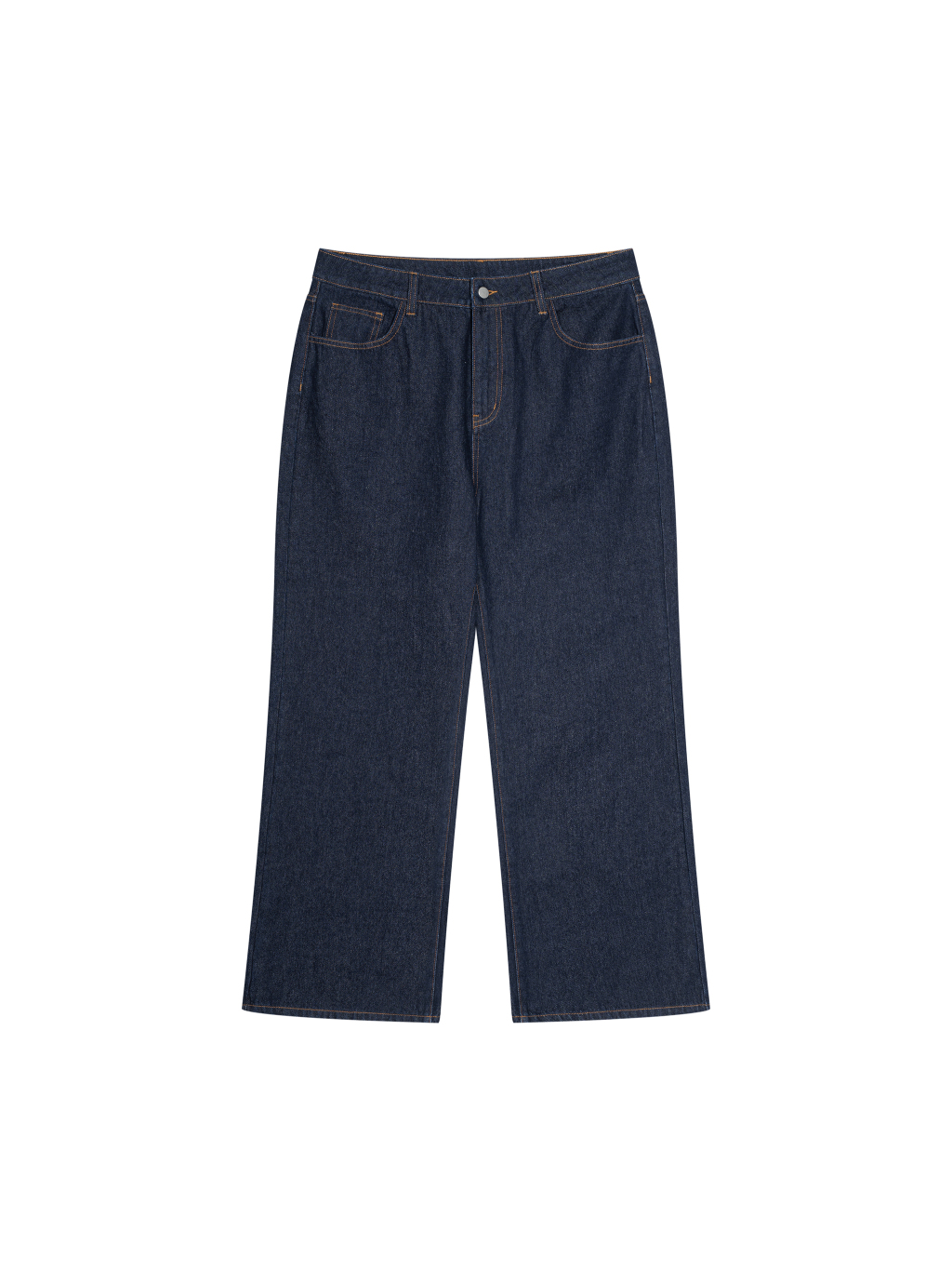 Men's Vintage Wash Denim Jeans - Main Image