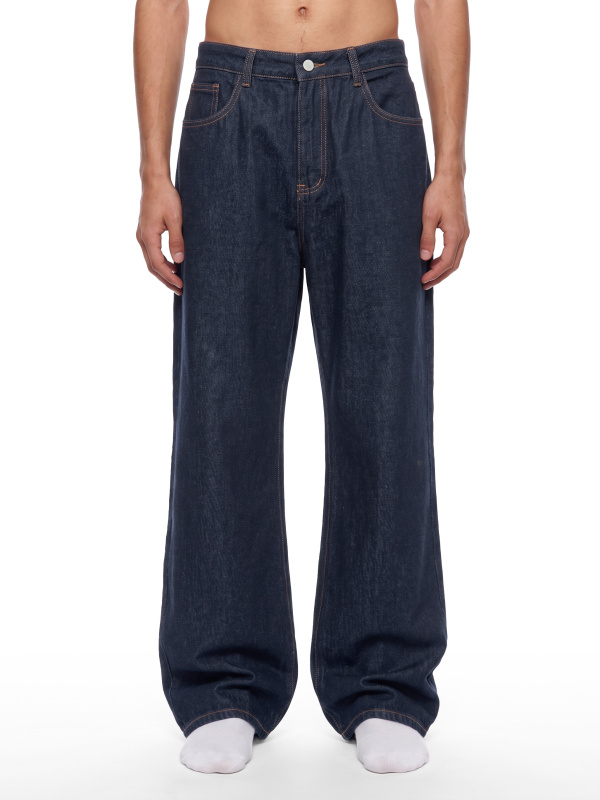 Men's Vintage Wash Denim Jeans
