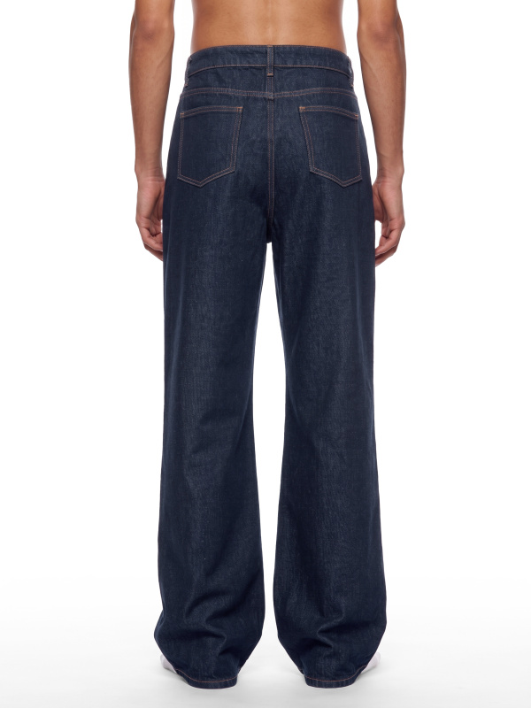 Men's Vintage Wash Denim Jeans