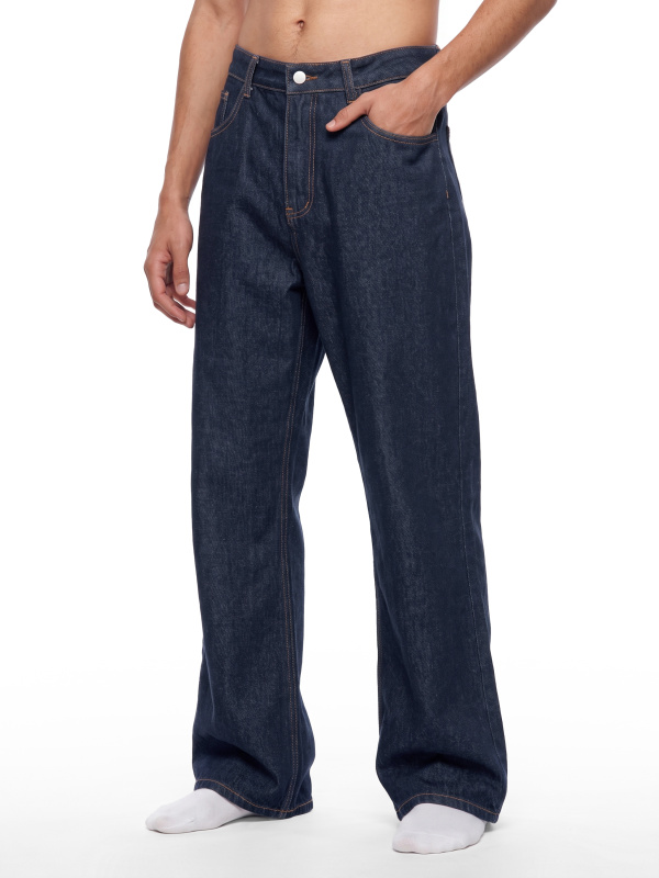 Men's Vintage Wash Denim Jeans