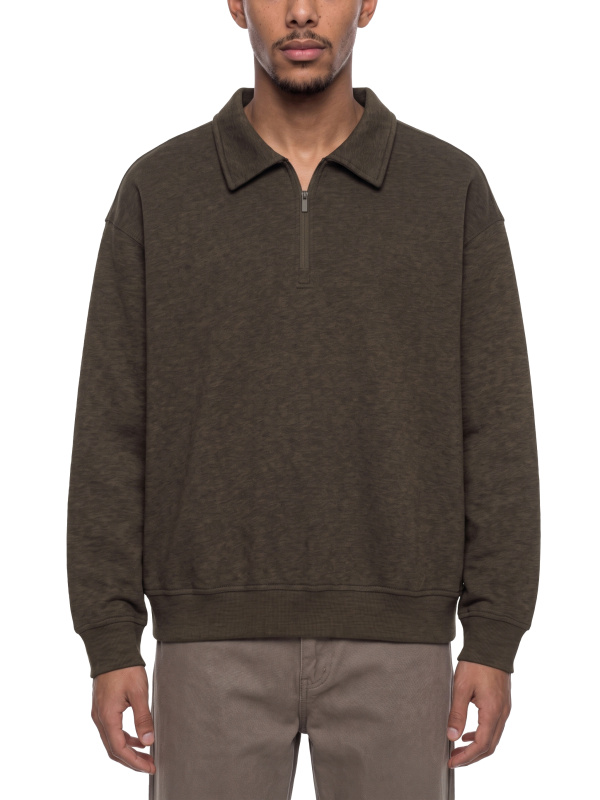 Unisex Boxy Quarter-Zip Sweatshirt