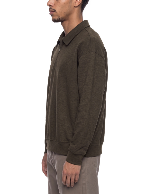 Unisex Boxy Quarter-Zip Sweatshirt