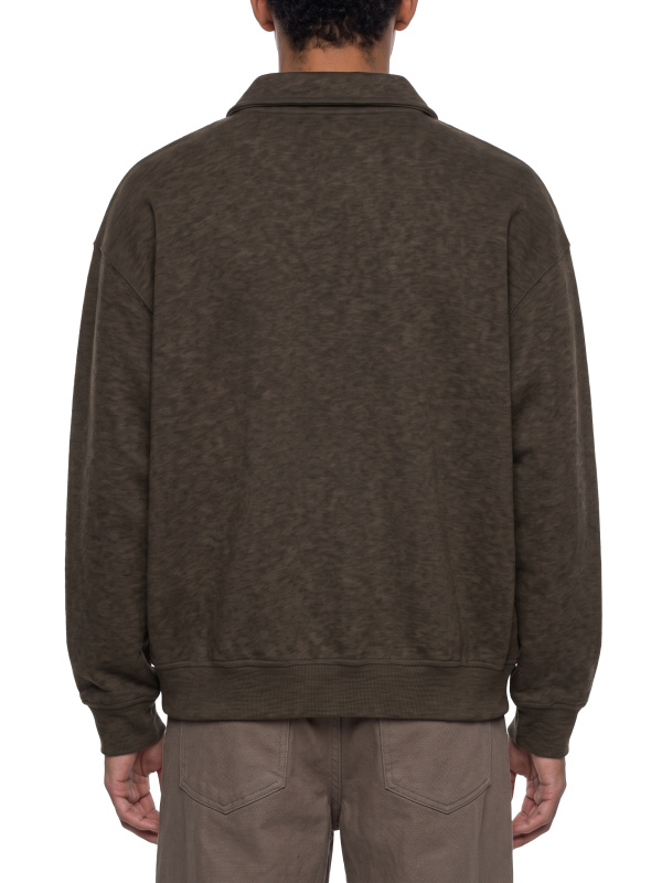 Unisex Boxy Quarter-Zip Sweatshirt
