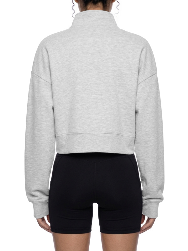 Women's Crop Quarter-Zip Sweatshirt