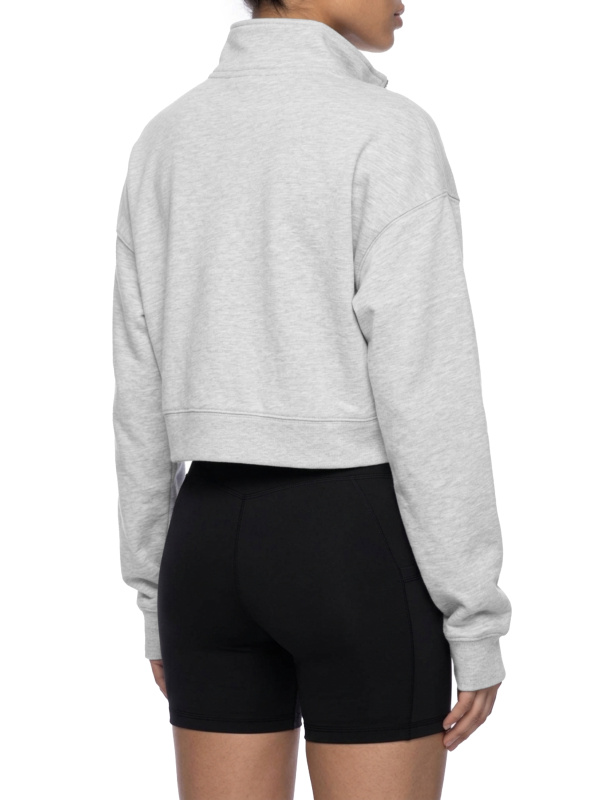 Women's Crop Quarter-Zip Sweatshirt