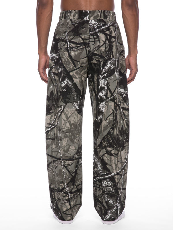 Unisex Tree Camo Barrel Leg Pants