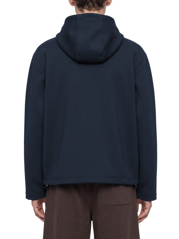 Unisex Paneled Full Zip Hoodie