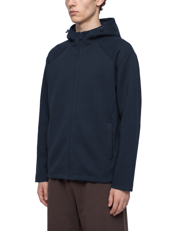 Unisex Paneled Full Zip Hoodie