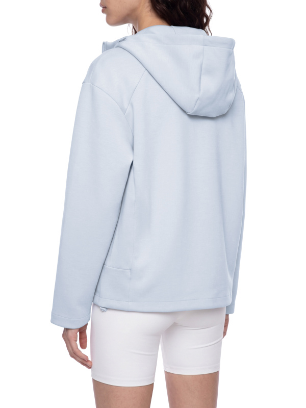 Unisex Paneled Full Zip Hoodie