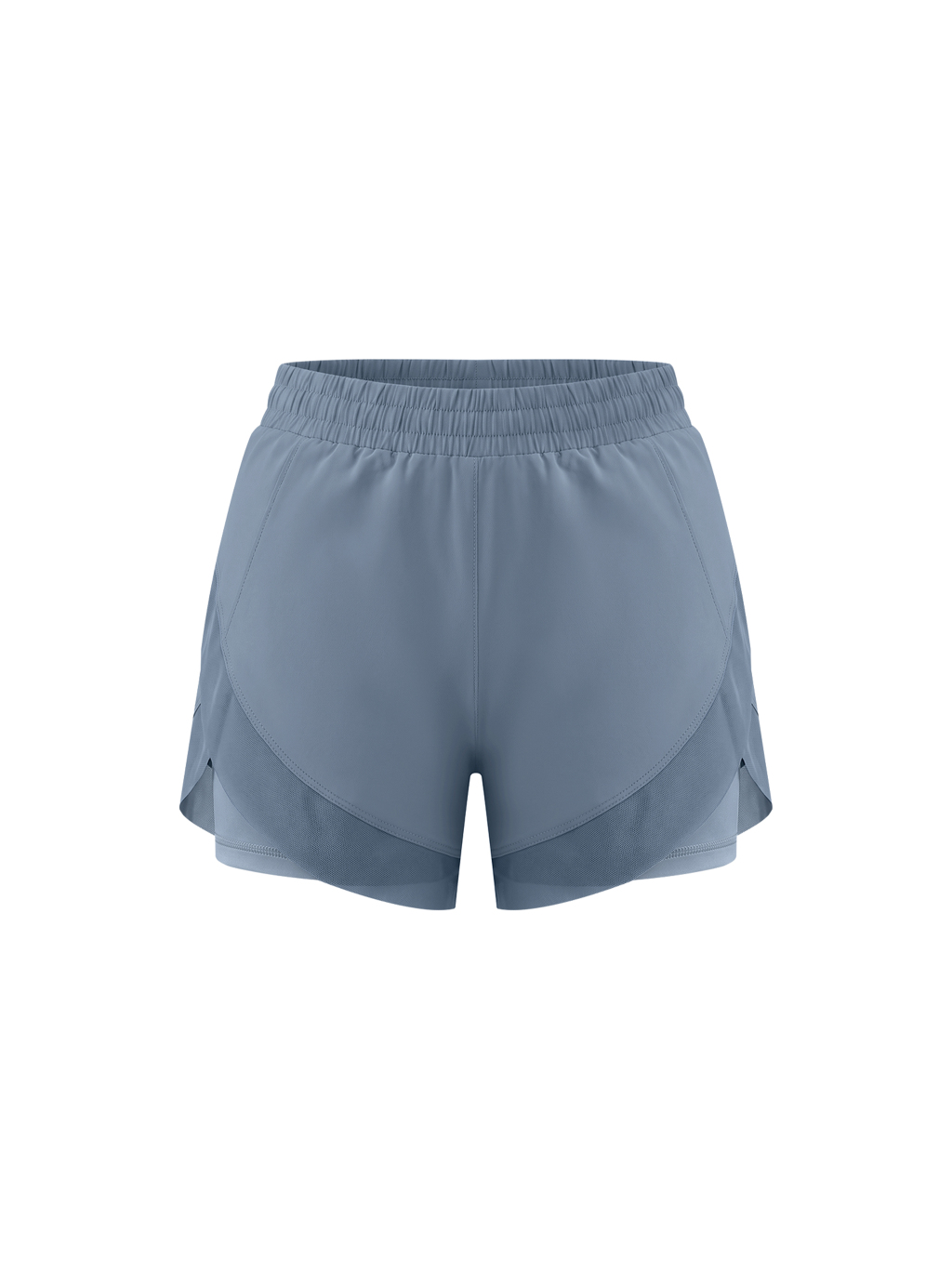 Women's Paneled Yoga Shorts - Main Image