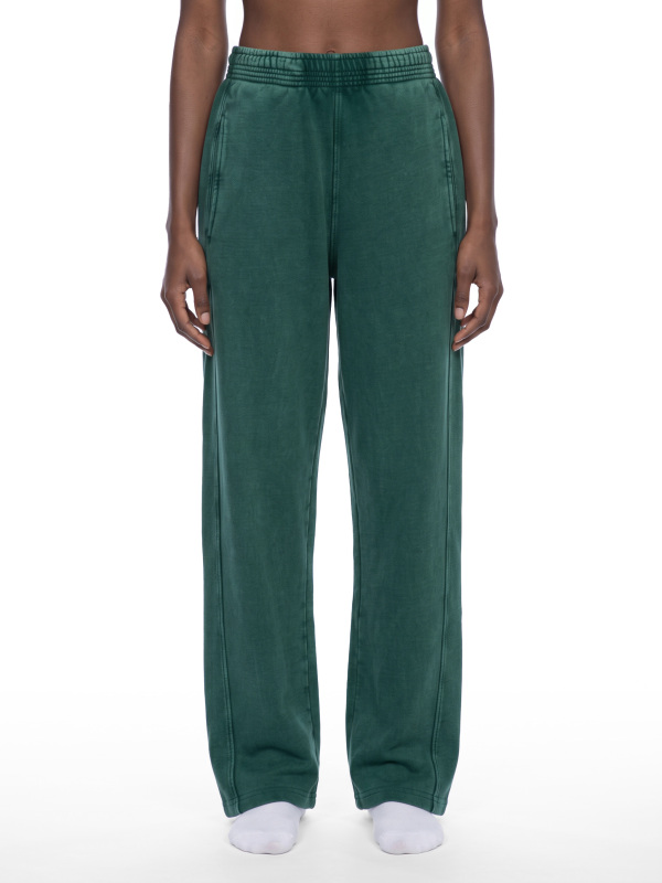 Unisex Mineral Wash Straight Sweatpants