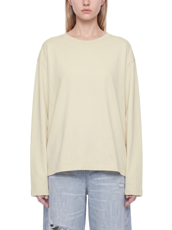 Unisex Vintage Wash Long Sleeve Boxy T-Shirt