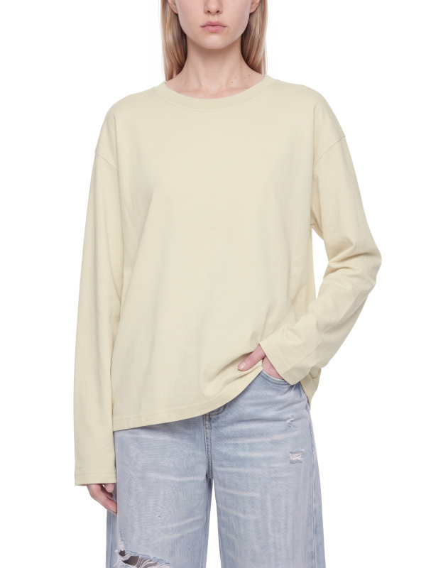 Unisex Vintage Wash Long Sleeve Boxy T-Shirt